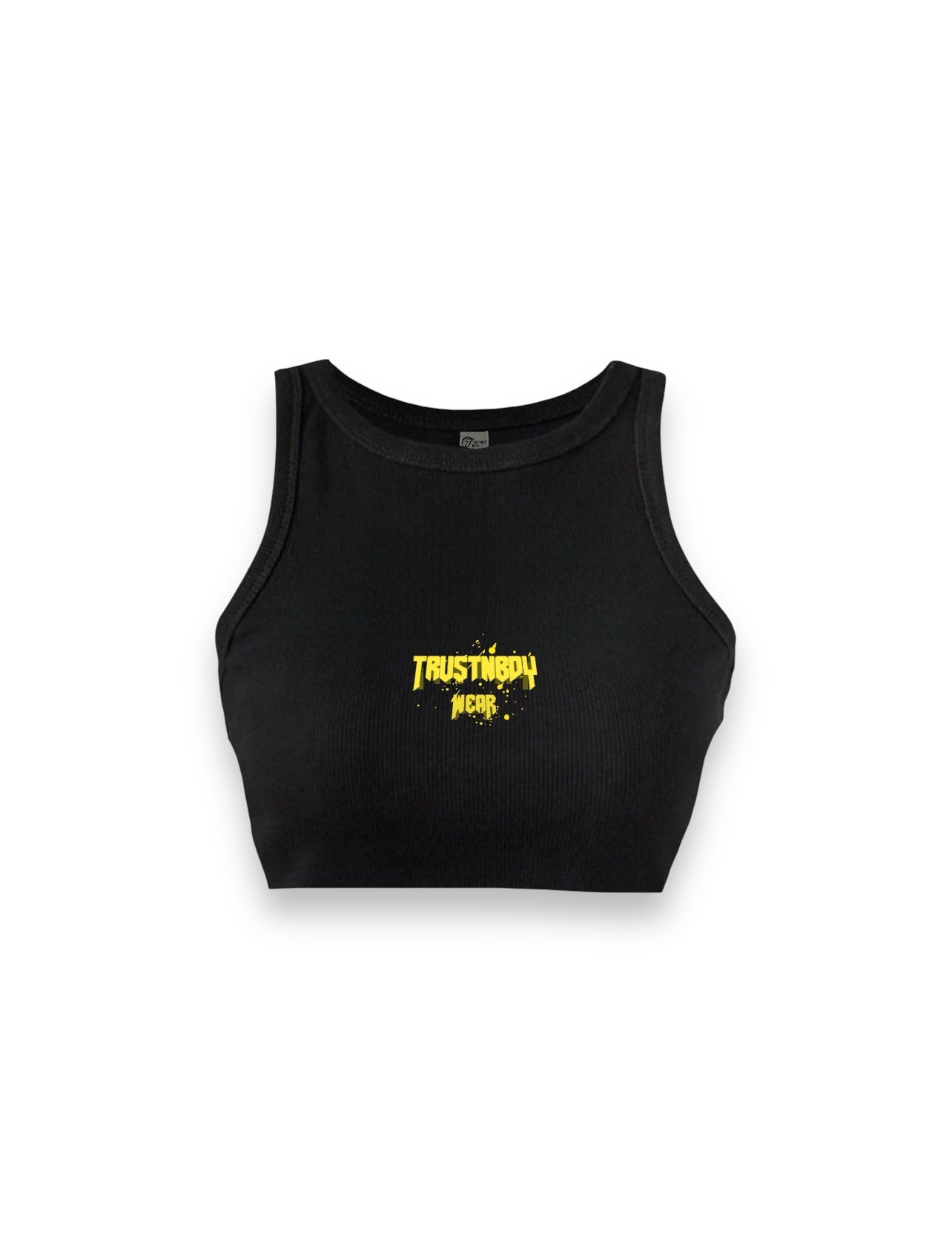 WOMAN BLACK TANK TOP