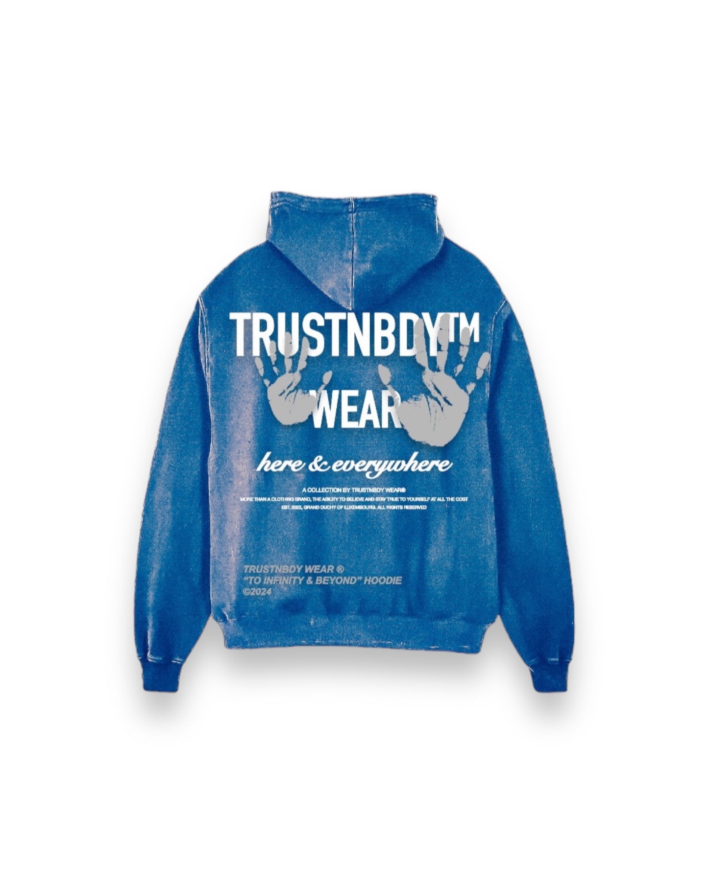 450GSM ‘Blue Ocean’ Hoodie