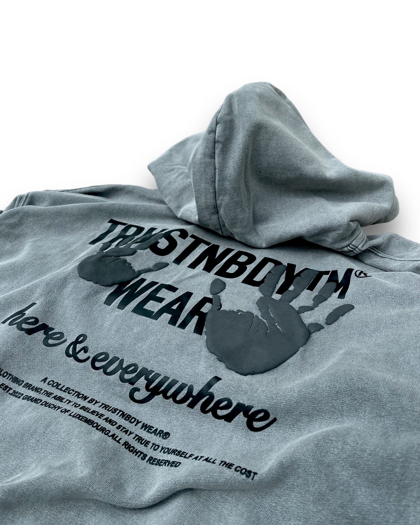 450GSM Element Gray Hoodie