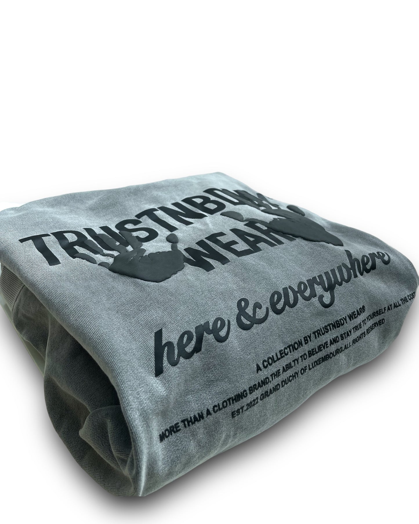 450GSM Element Gray Hoodie